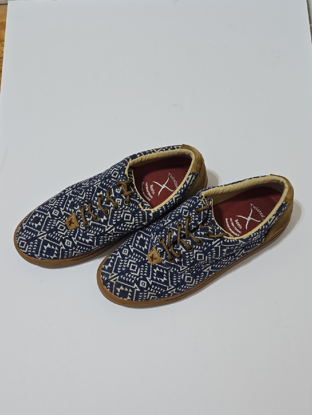 Twisted X Hooey Loper Canvas lace-up sneakers